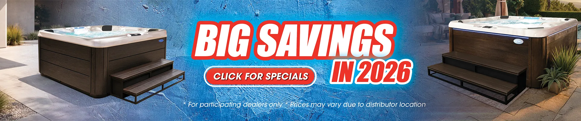 Calspas hot tub being used in a family setting - Santa Barbara